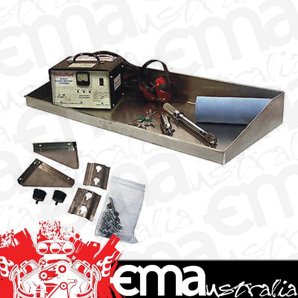 Pit Pal PIT-150 Clip On Aluminium Trailer Tray 38" X 5.5"H X 17"D