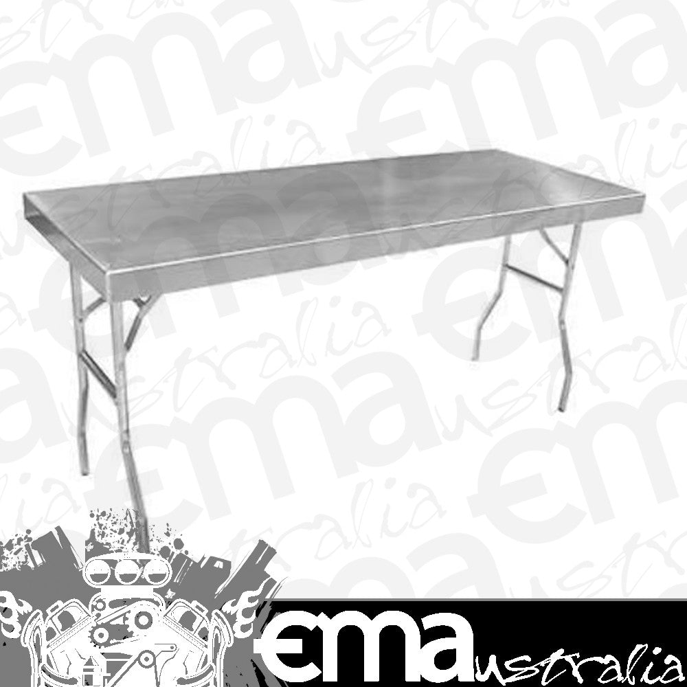 Pit Pal PIT-154 Portable Aluminium Work Table 64.00"L X 24.00"L X 2.75"T