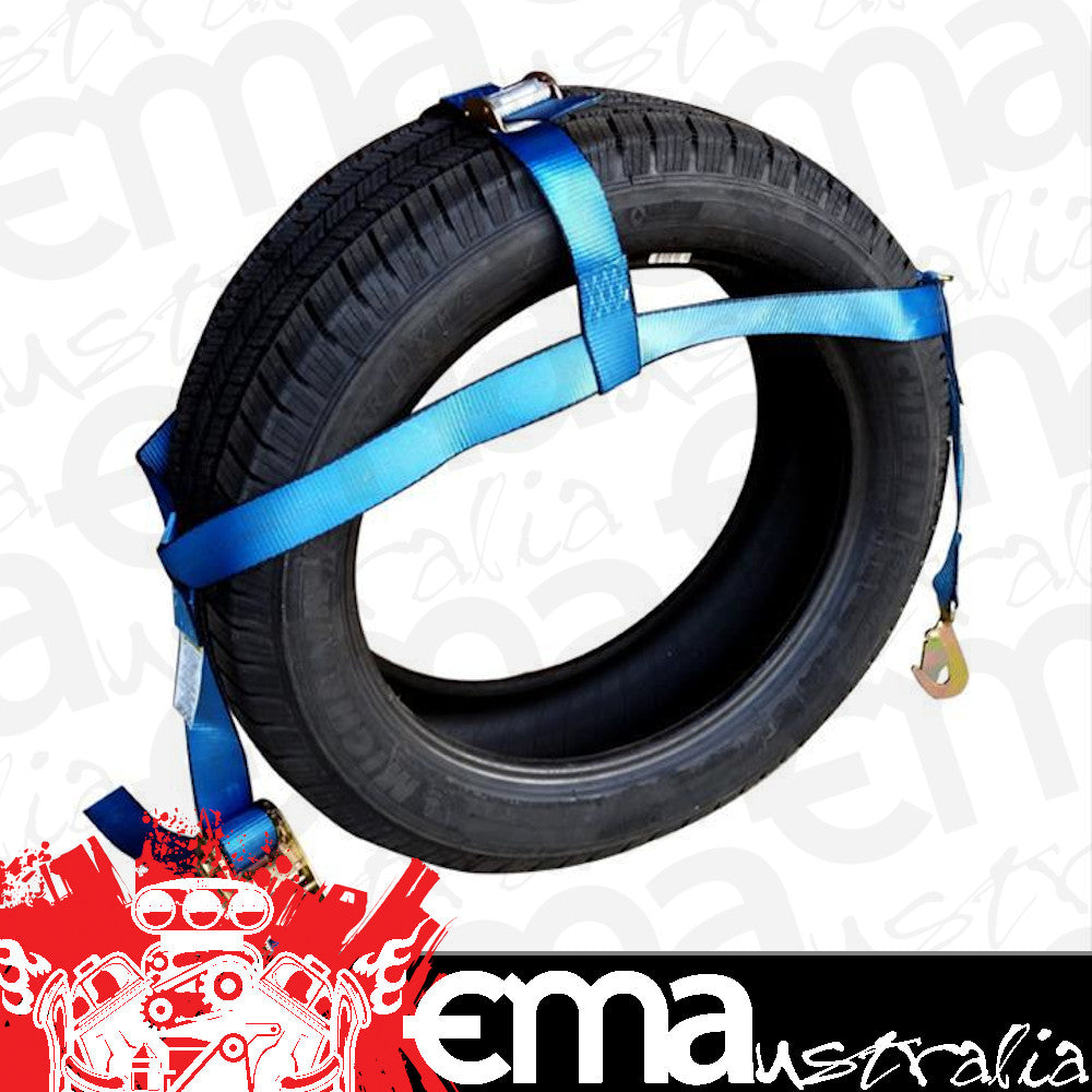 Pit Pal PIT-30RTMS Tyre Bonnet Ratchet Tie Down Strap