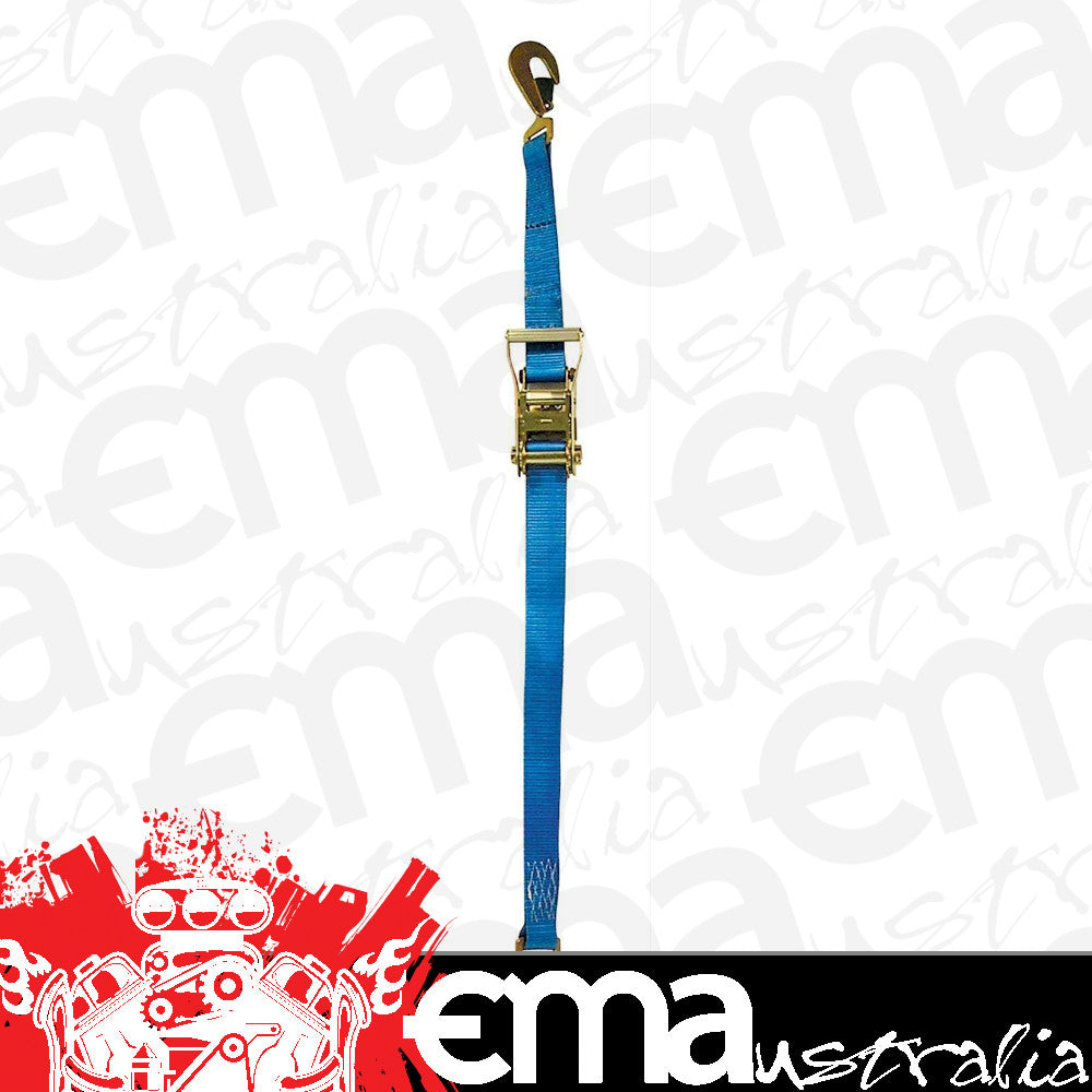 Pit Pal PIT-500C10 Scruff Edge Ratchet Tie Down Rated At 10.000Lbs 12Ft X 2"