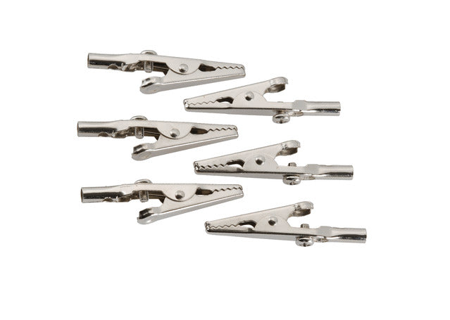 Projecta PJAC201 Alligator Test Clips 6 Pack