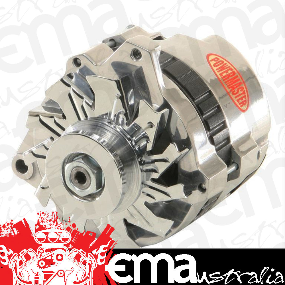 Powermaster PM674611 Gm/Chev 140 Amp Alternator Int Regulator Single V Pulley