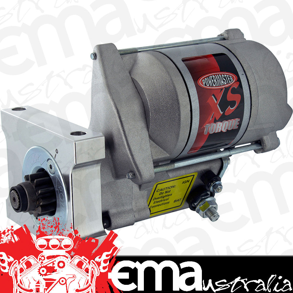 Powermaster | PM9500 | xs Torque Starter Motor suit Sb/Bb Chev 168 Tooth Only 1.8 HP