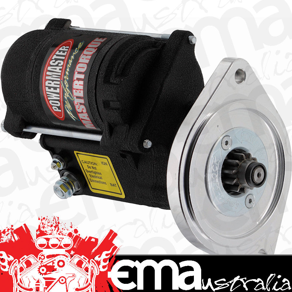 Powermaster PM9604 Mastertorque Starter Motor suit SB Ford 289-302-351 w/ Manual Trans 164 Tooth Flywheel 3/8" Depth 1.8 HP