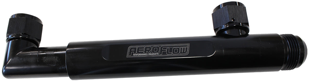 Aeroflow AF64-2242 COOLANT CROSS OVER LOG ADJUSTABLE PIPE RAIL SINGLE