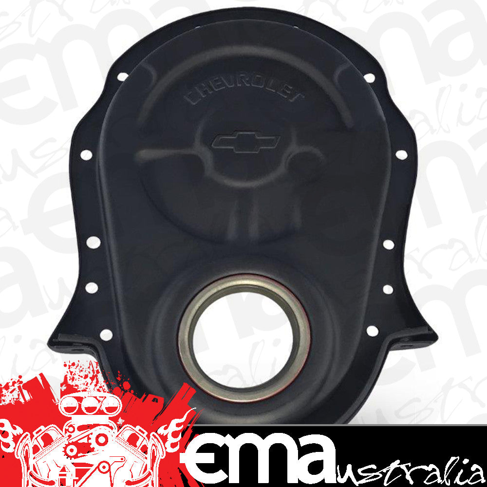 Proform Parts | PR141-219 | Chev BB Timing Cover Black Crinkle