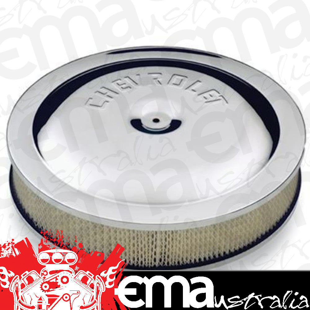 Proform PR141-307 Chevrolet 14' High-Performance Air Cleaner Kit. 3' Tall Air Filter.
