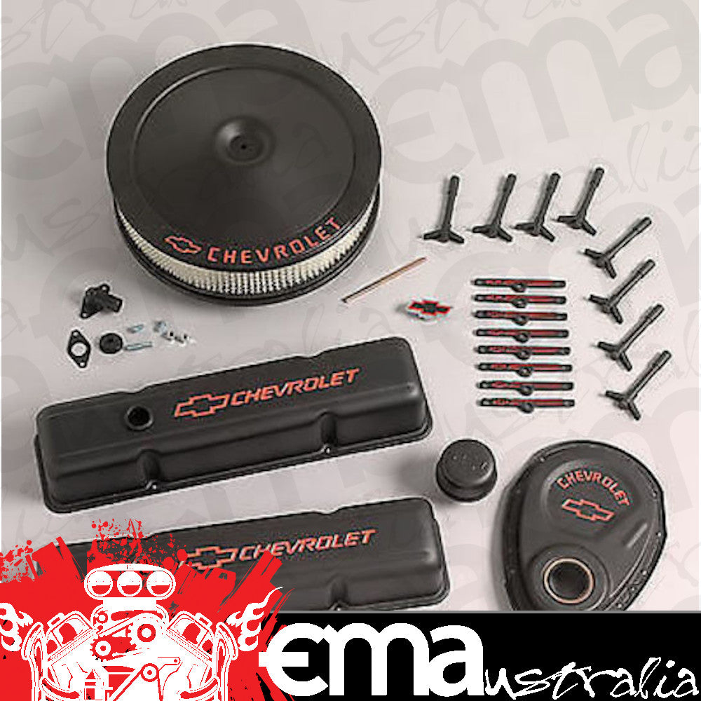 Proform Parts | PR141-758 | Chev S/B Black Engine Dress Up Kit
