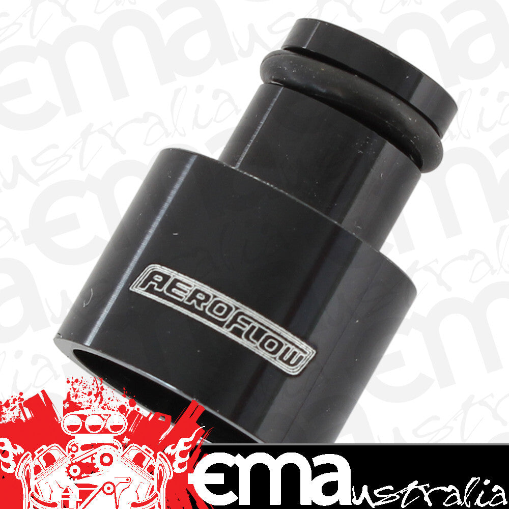 Aeroflow AF64-2885-1 ID Injector Adapter Short Suit 11mm Fuel Rail Black Each
