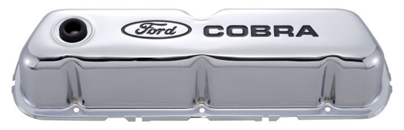 Proform PR302-116 Ford Racing Stamped Valve C Ovcobra Chrome 2893
