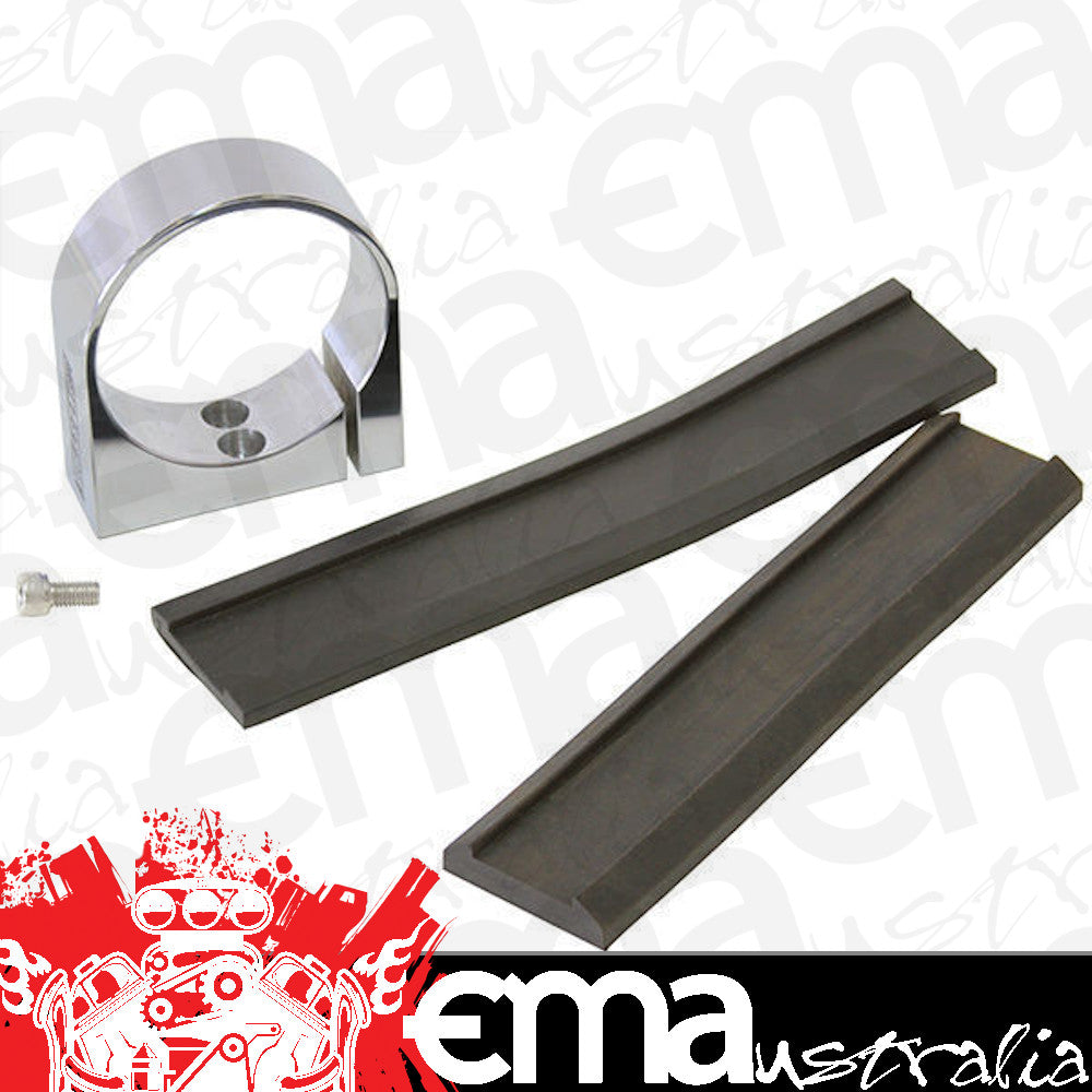 Aeroflow AF64-2901P Billet Fuel Pump Bracket Boschpolish Single suits Bosch AF49