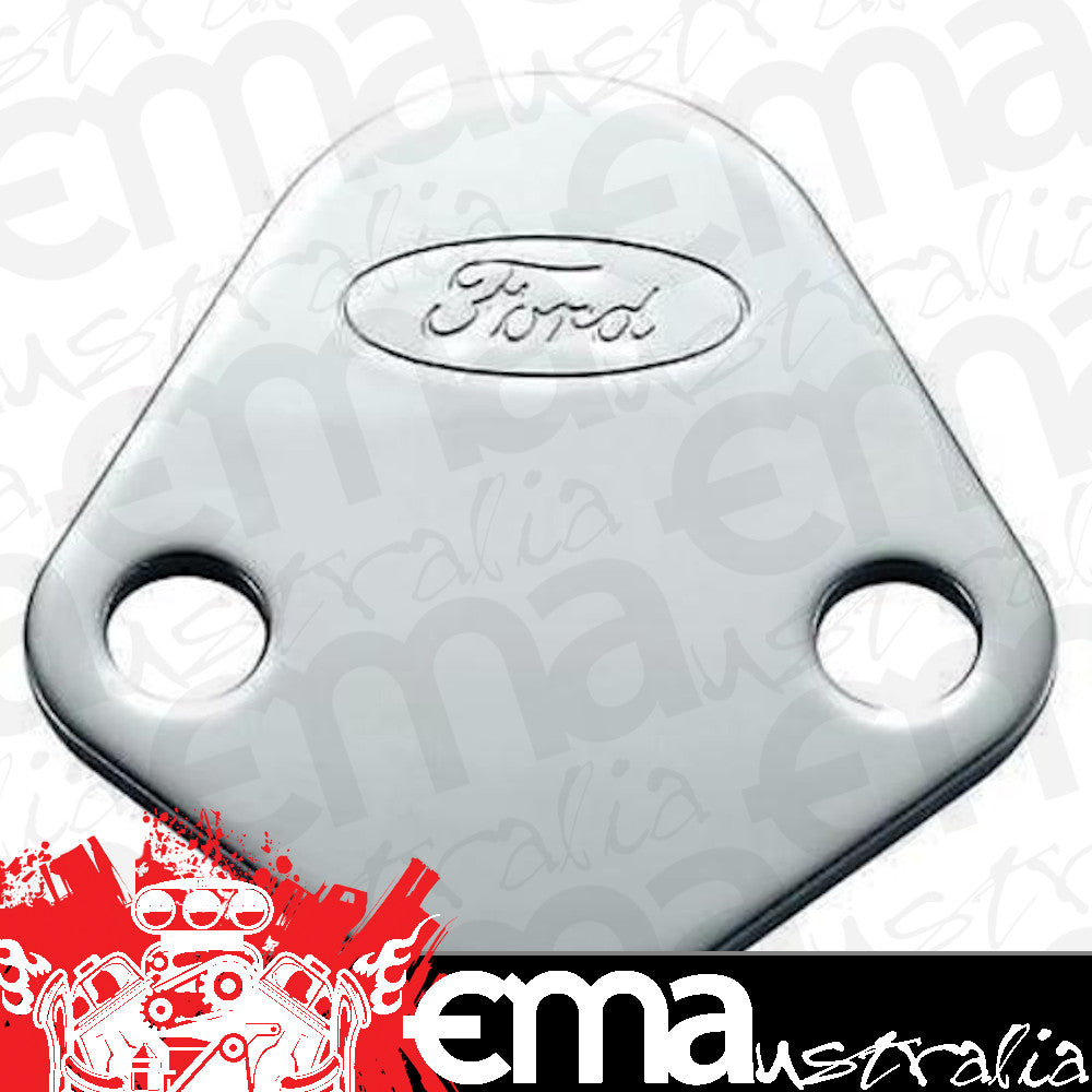 Proform PR302-290 Ford Fuel Pump Block Off Plate Ford Oval Stamp Logo