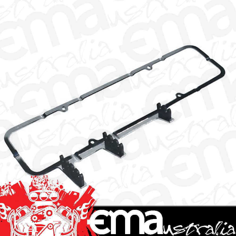Chevy small block Gen I 262-400 C.I.D. V8 One-Piece Valve Cover Hold Downs w/Wire Looms suit Chev SB Proform Parts PR66292CC