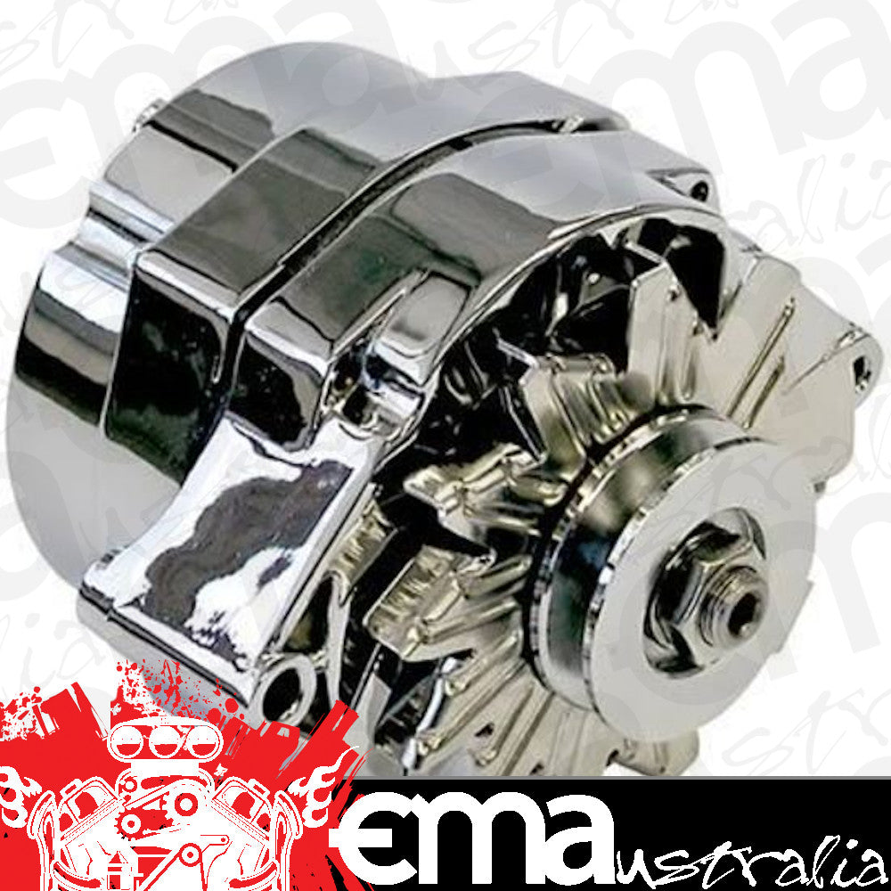 Proform PR66445.8N Alternator Internal Regulator 80 Amp Chrome Buick Chevrolet Gmc Oldsmobile Pontiac (each)