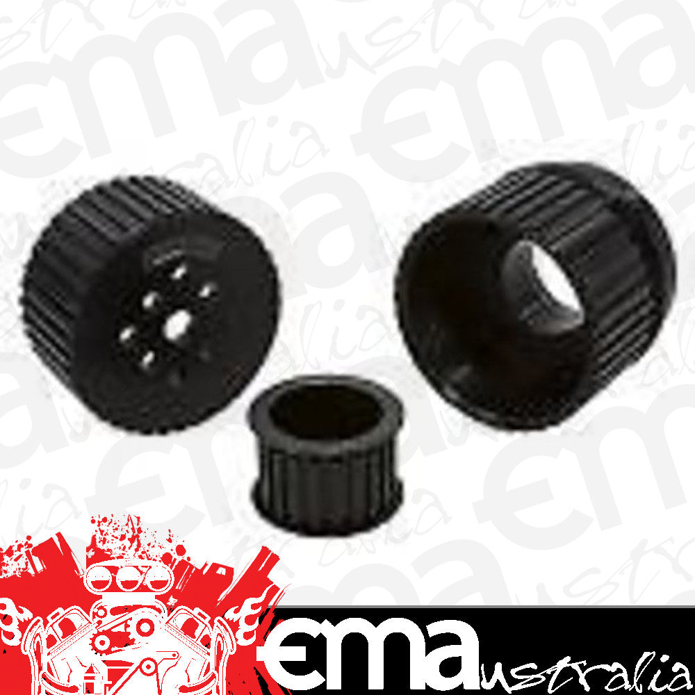 Aeroflow AF64-3002BLK Gilmer Drive Kit - Black Ford 289-351W 302-351C