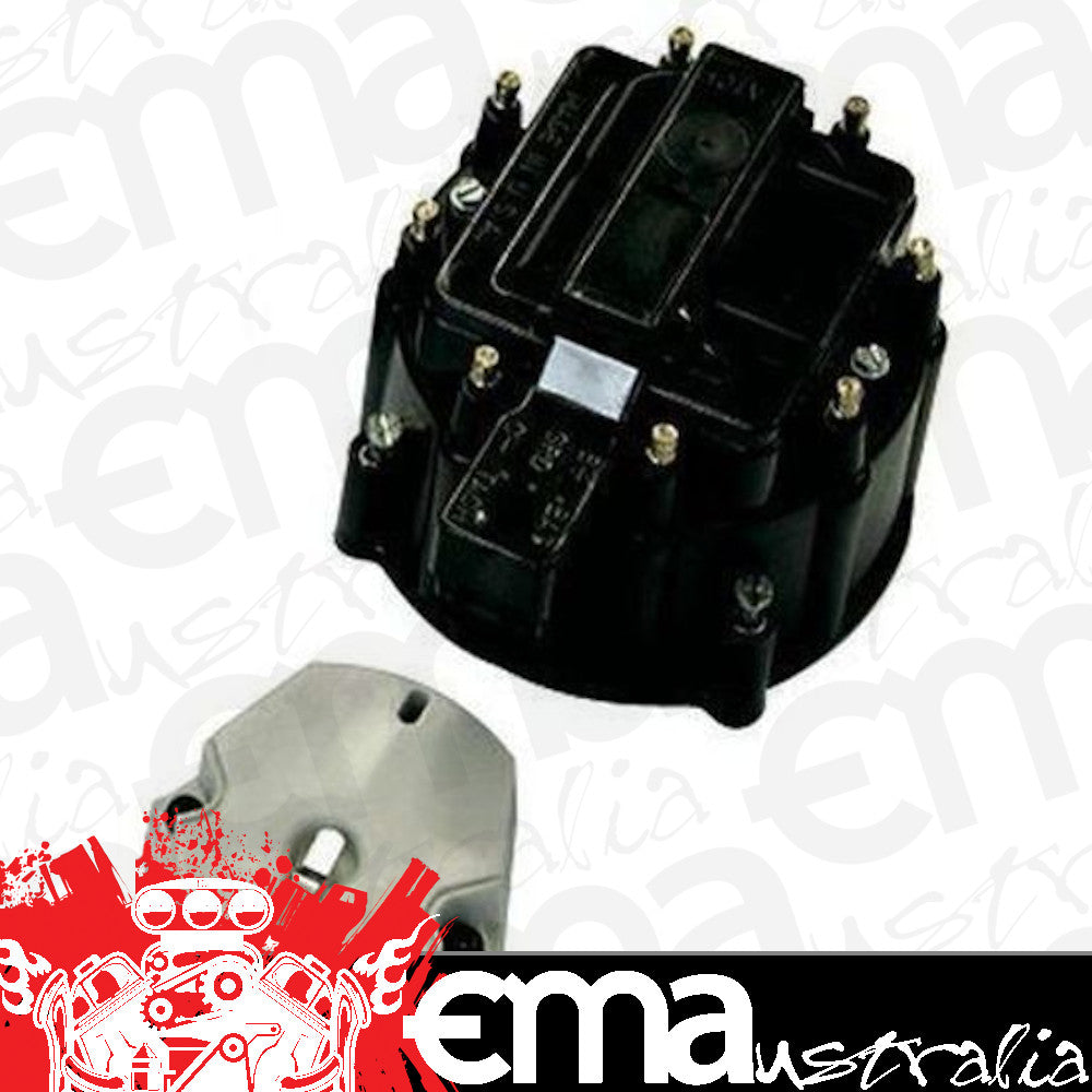 GM HEI Distributor Ignition Coil Included: Yes Cap Kit Black Cap w/ 50000 Volt suit V8 Proform Parts PR66942KC