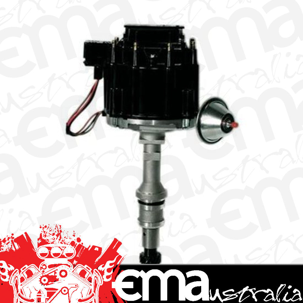 Proform PR66980B Distributor Street/Strip HEI Magnetic Pickup Vacuum Advance Blue Cap Ford 351C 351M 400 429 460