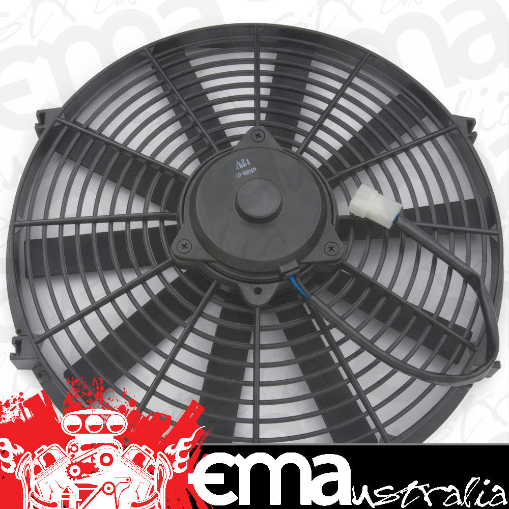 Universal Push/Pull 14" Electric Thermo Fan Reversable 1650 CFM Proform Parts PR67014