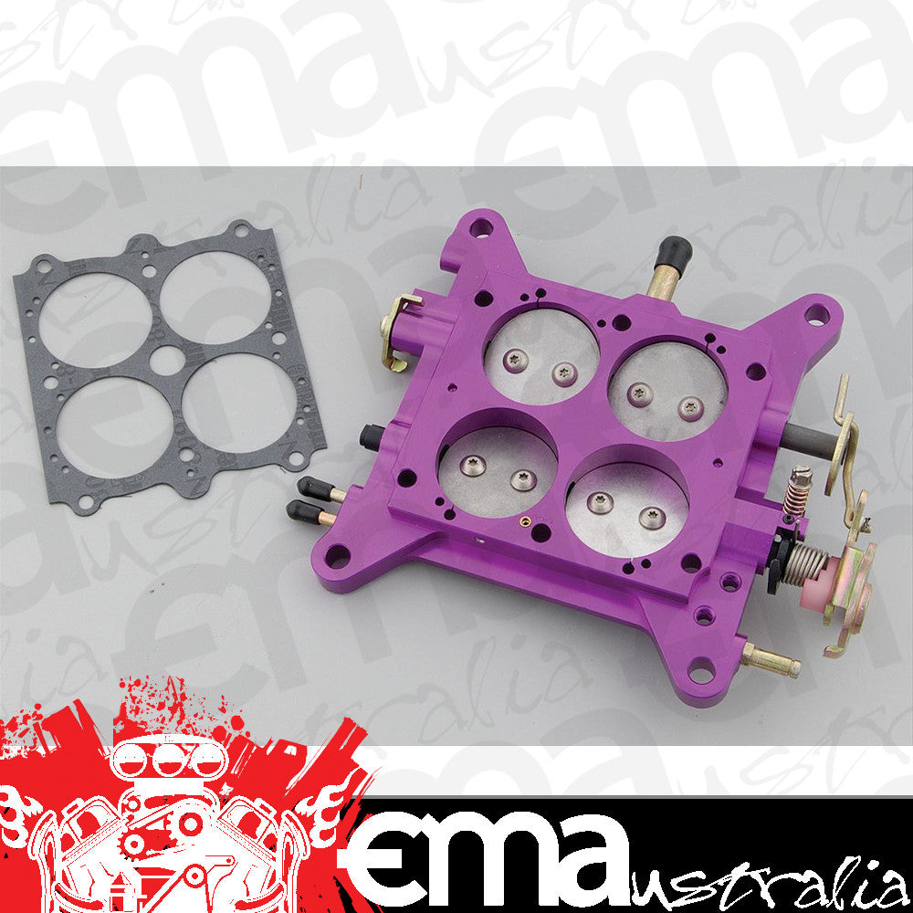 Proform PR67148 Billet Throttle Base Plate Fits 750CFM Vac Secondary Carburetor