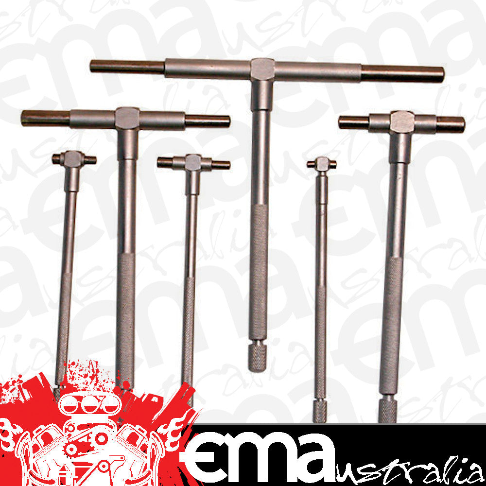 Proform PR67412 Six Piece Telescoping Gauge Set Range 0.3125" To 6" I.D.