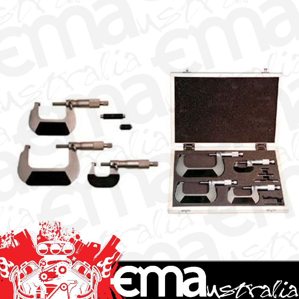 Proform PR67436 Micrometer Set Range 0-3.0" Increments .0001" Set Of 3