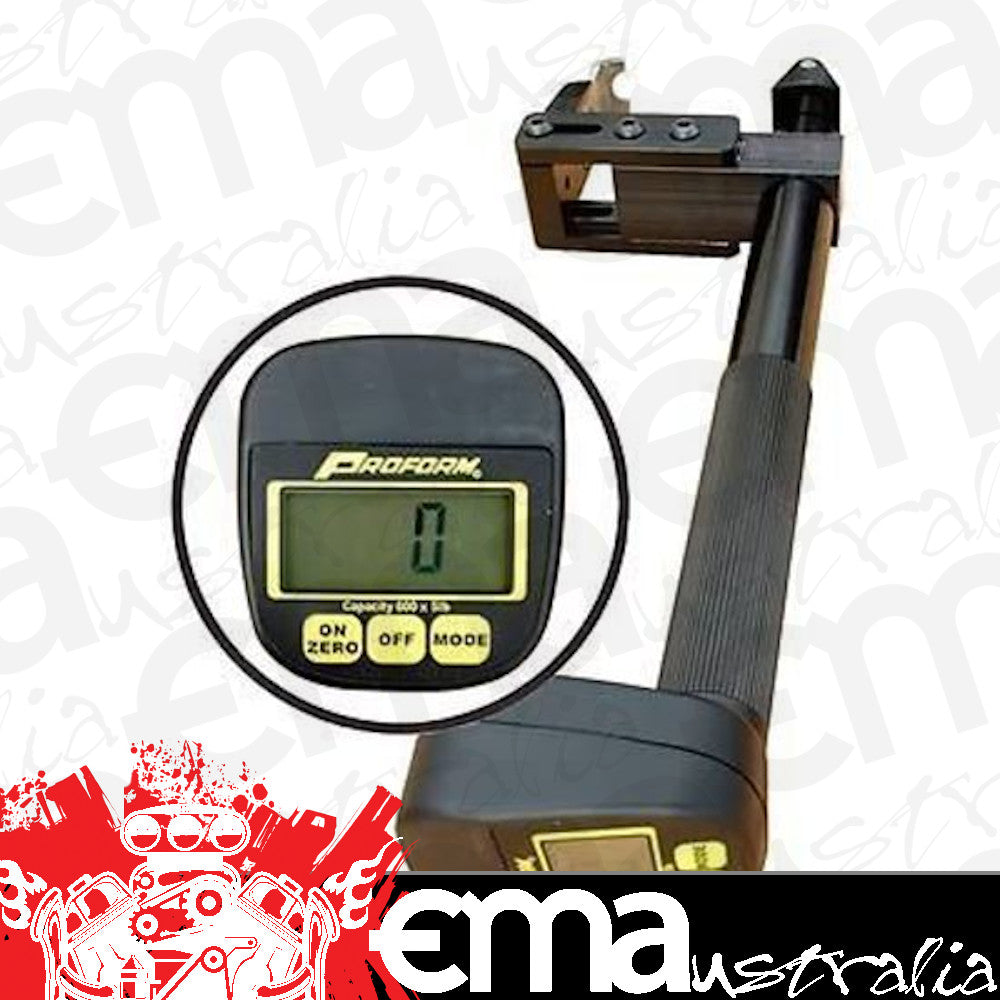 Proform Parts PR67601 Digital Valve Spring Pressure Tester 0-600 Lbs/In