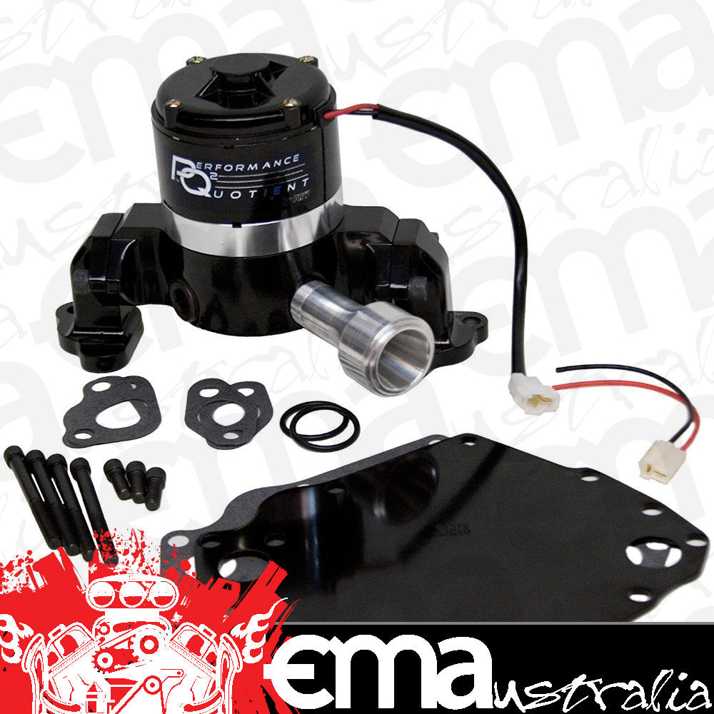 PRW PRW4435117 Alloy 35 Gpm Electric Water Pump Kit Black suit Ford 351C V8