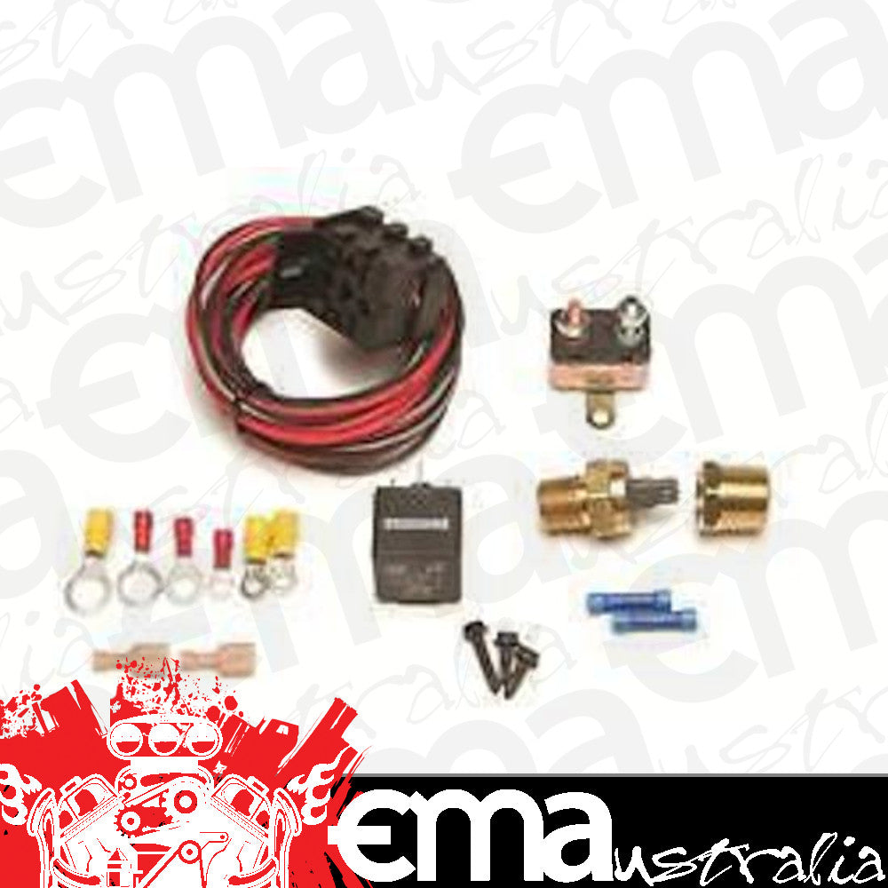 Painless Performance Wiring PW30103 Wiring Fan-Thom Ii Fan Relay & Thermostat Switch 185-175F