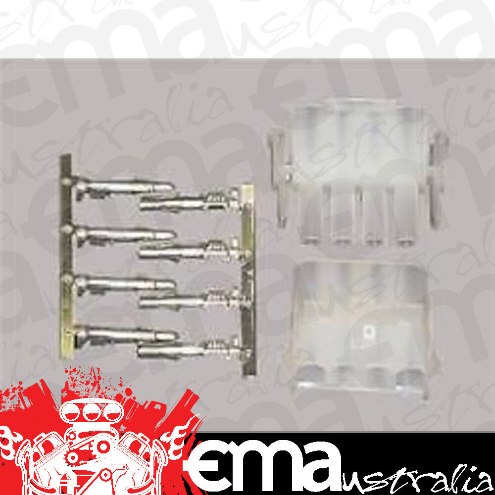 Painless Performance Wiring PW40008 Wiring Quick Connect 4 Pin Connector Kit 14-20 Ga Wire