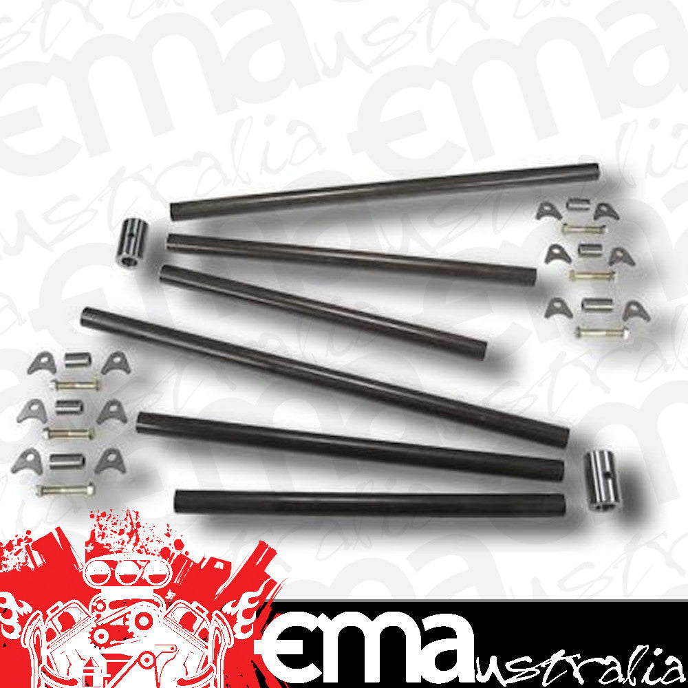Pro-Werks | PWC42-444 | Three Bar Front End Kit 7/8" Tube 2" Tall Stiletto Boss