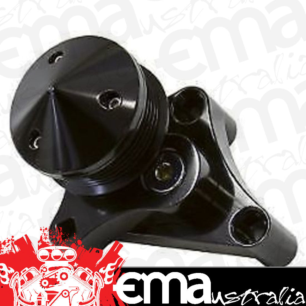 Chev/GM small block Gen III/IV LS1/LS6 (V Chev LS Tensioner Bracket suits Vt-Vz Comm ODore Black Aeroflow Performance Products AF64-4031BLK