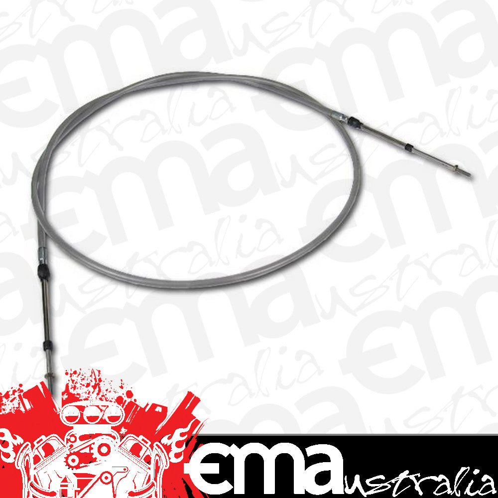 Pro-Werks PWC93-072 72" Ultimate Silver Jacket Morse Type Cable