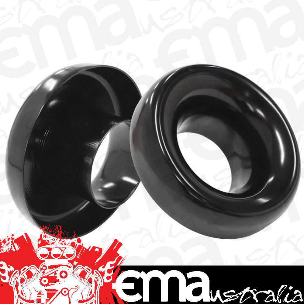 Aeroflow AF64-4071BLK 4" Bellmouth Suit Ar70 Turbo Or Intake Pipe 6" O.D Black