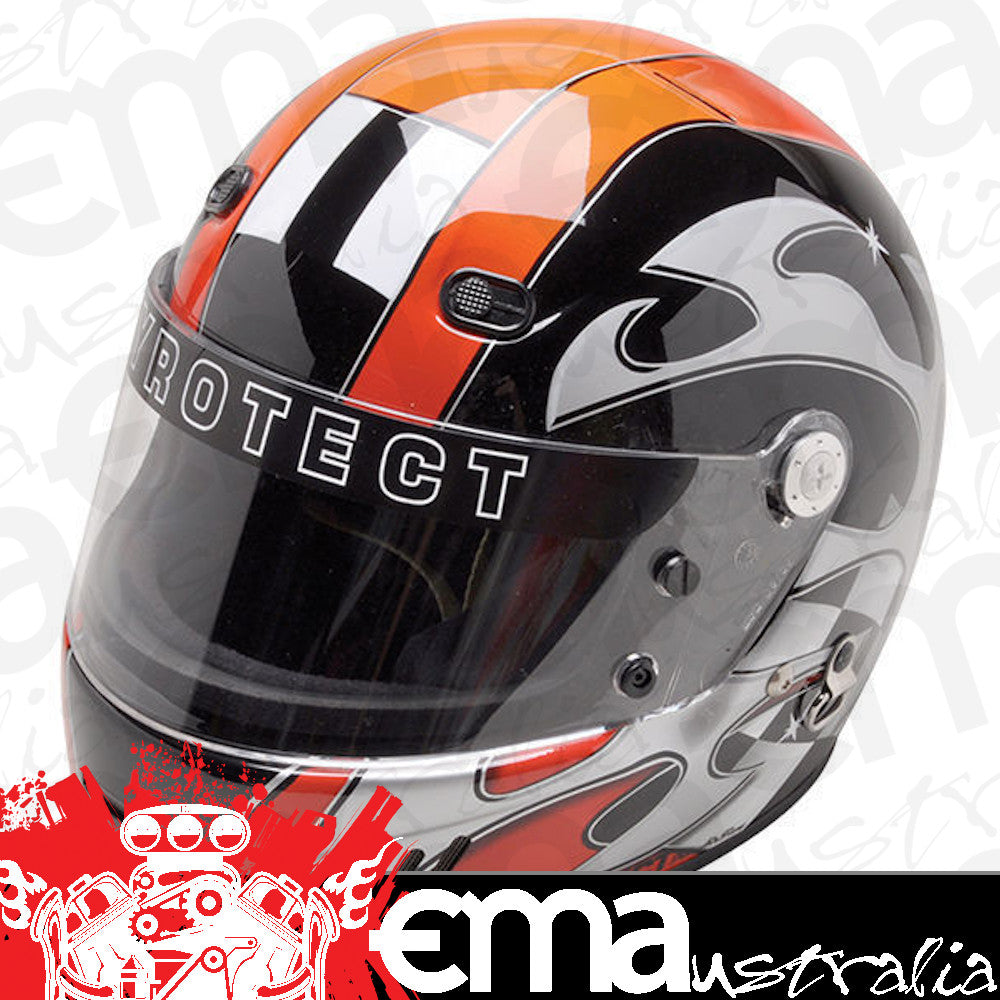 Pyrotect PY9024005-SA2010 Large Pro Airflow Helmet Tribal Graphic Sa2010 Rated