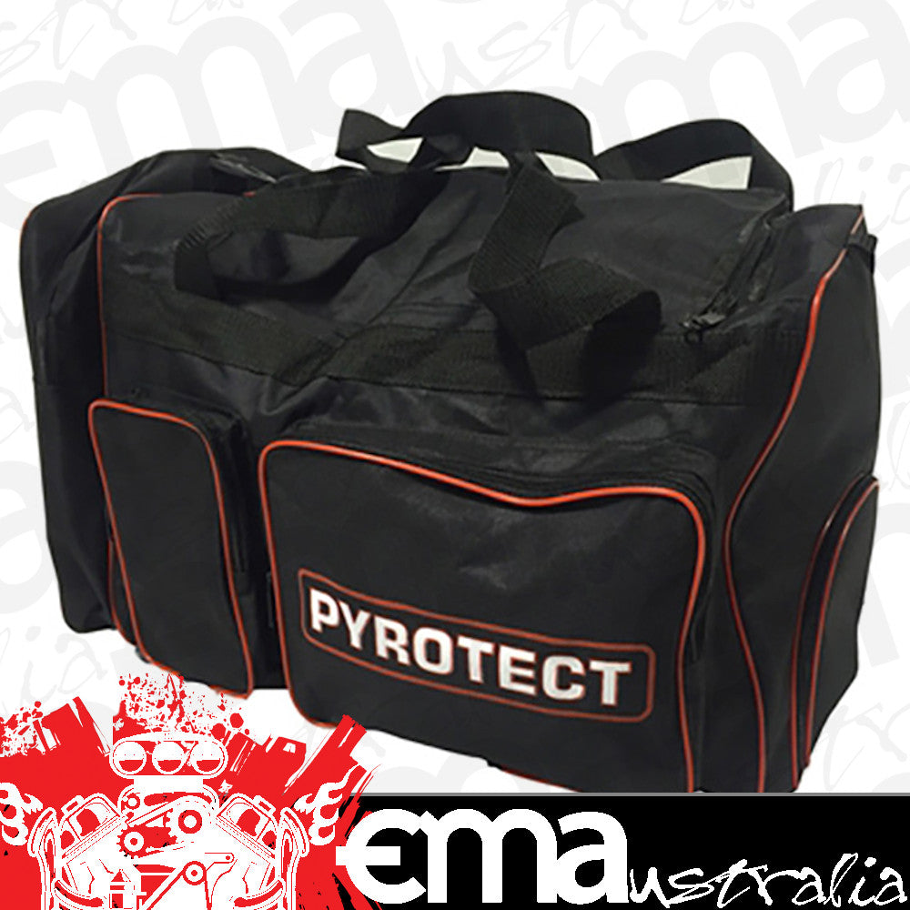 Pyrotect PYB0050 6-Compartment Gear Bag Black Only