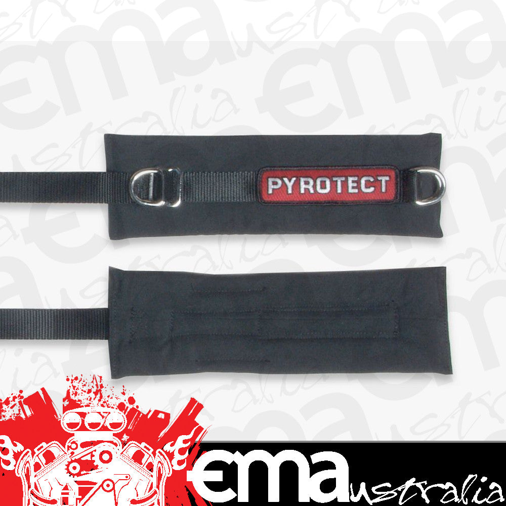 Pyrotect Safety Equipment PYH700201 Professional Series Nomex Arm Restraints Adult Black