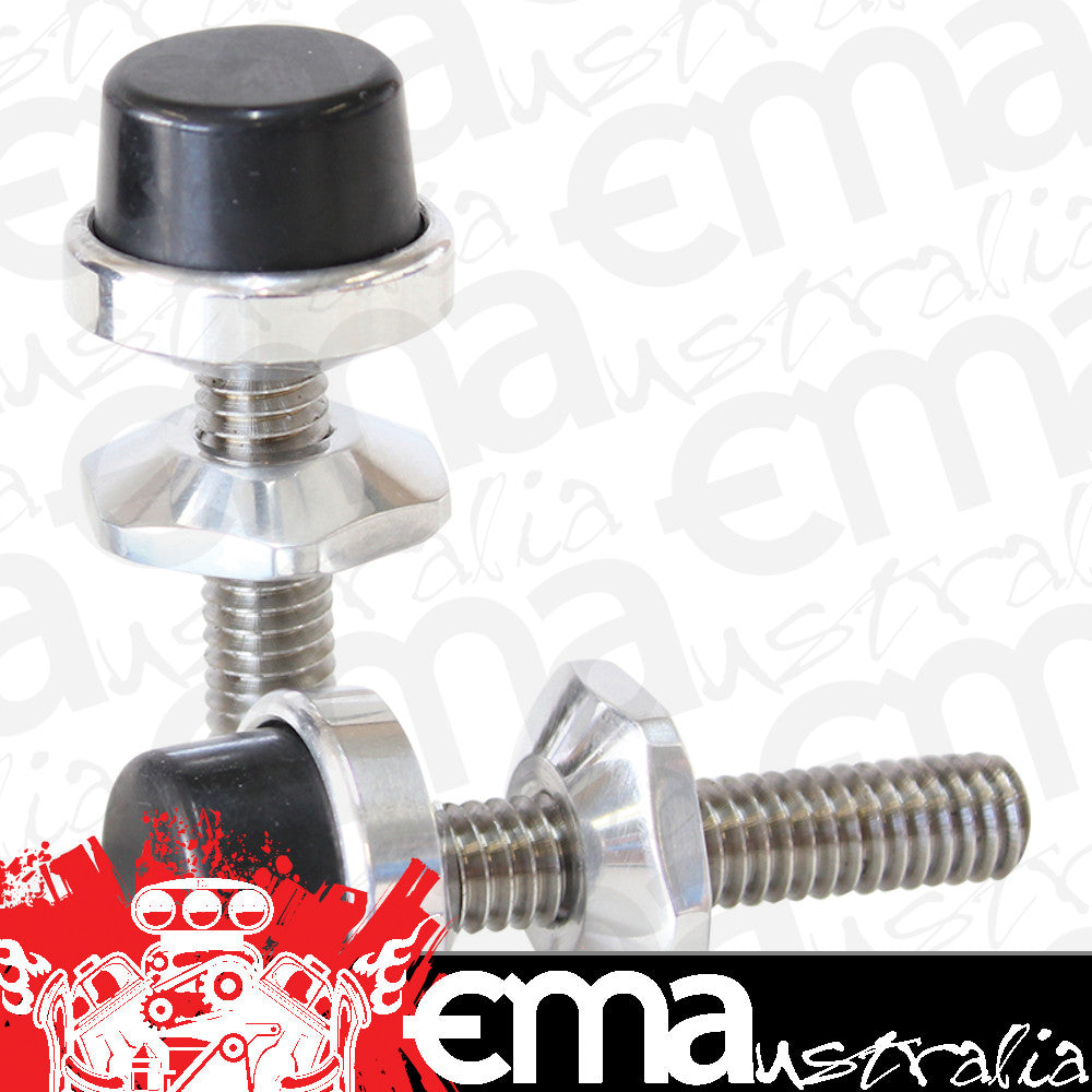 Aeroflow AF64-4101S Universalersal Billet Bonnet / Hoodadjusters 5/16"Unc Thread (Pair)