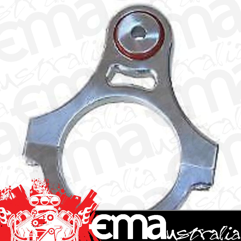 Aeroflow AF64-4107 Billet Exhaust Hangers 4" Polished with Soft Hitemp Boot