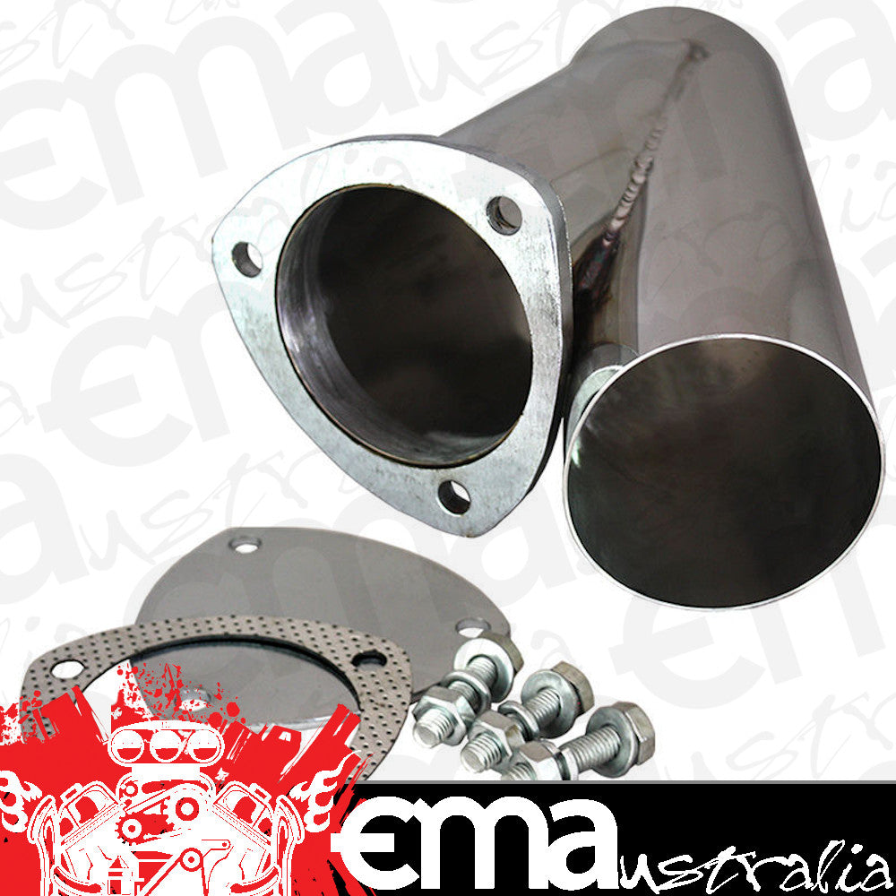 Quicktime Performance QTP10300 3" Y-Branch Cutout Polished S/Steel Weld-On