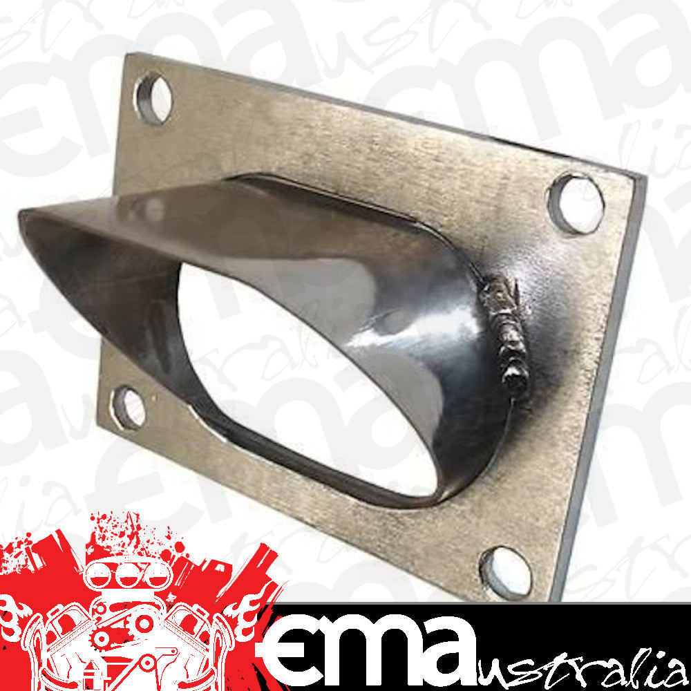 Quicktime Performance QTP11338 Performance Oval S/S Turn Down for Single Or Dual Cutout