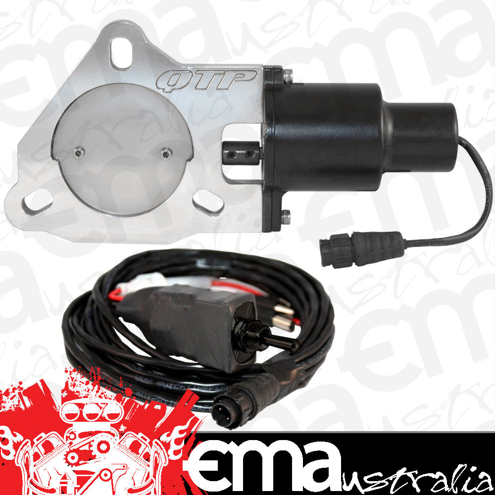 Quicktime Performance QTPEC30 3" Single Electric Exhaust Cut Out Kit