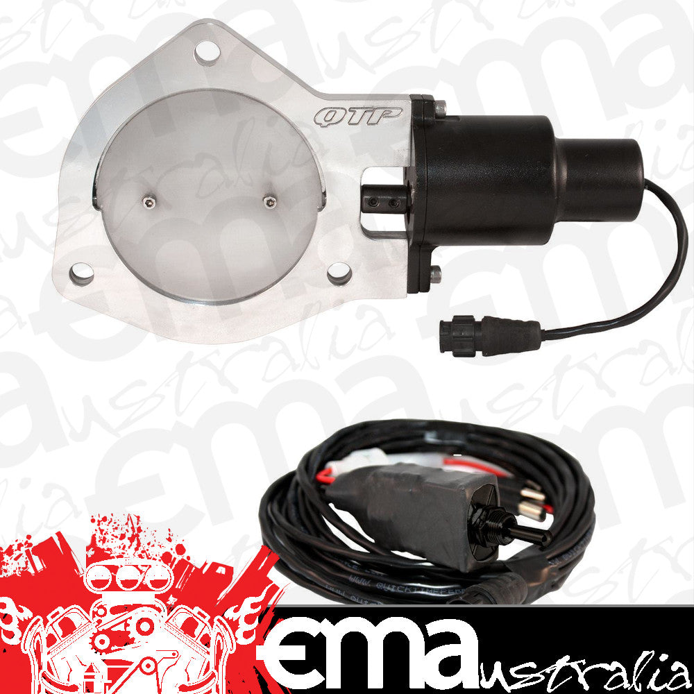 Quicktime Performance QTPEC40 4" Single Electric Exhaust Cut Out