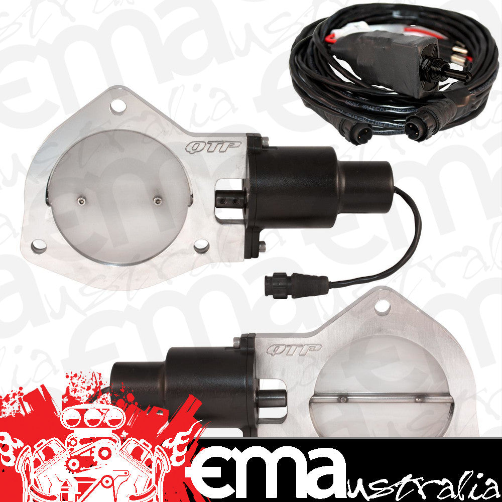 Quicktime Performance QTPEC70 3-1/2" Dual Electric Exhaust Cut Out Kit