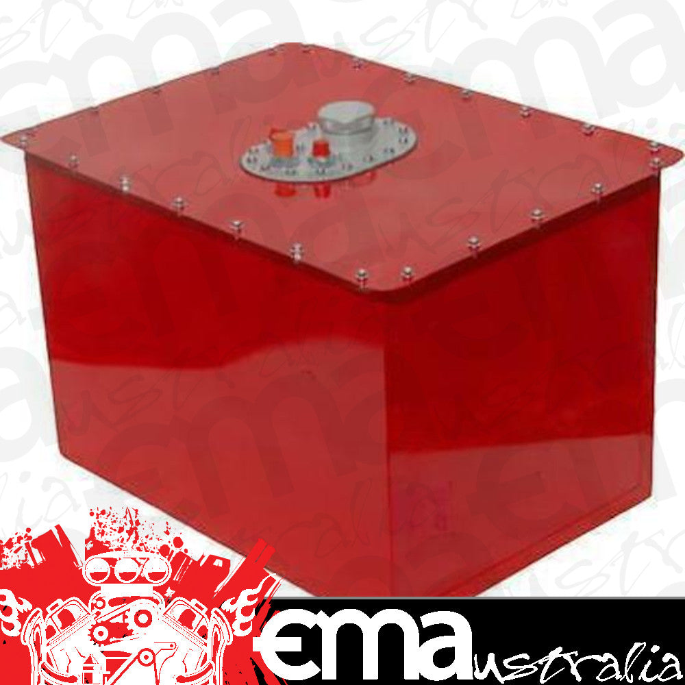 RCI RCI1322C 32 Gallon 121L Circle Track Fuel Cell 26"x18"x18" Steel w/Bladder