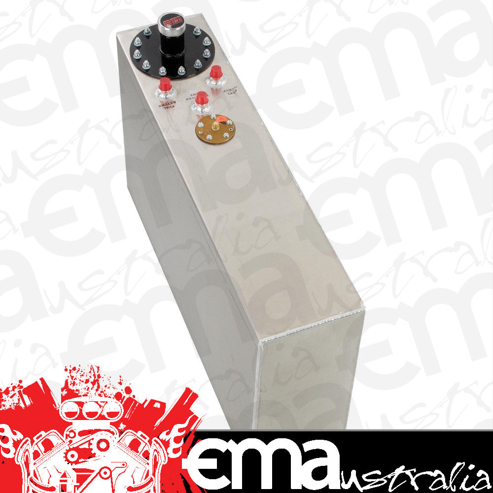 RCI RCI2171A Aluminium Street Rod Fuel Cell Sender 17 Gallon 64L 30" x 17" x 7"