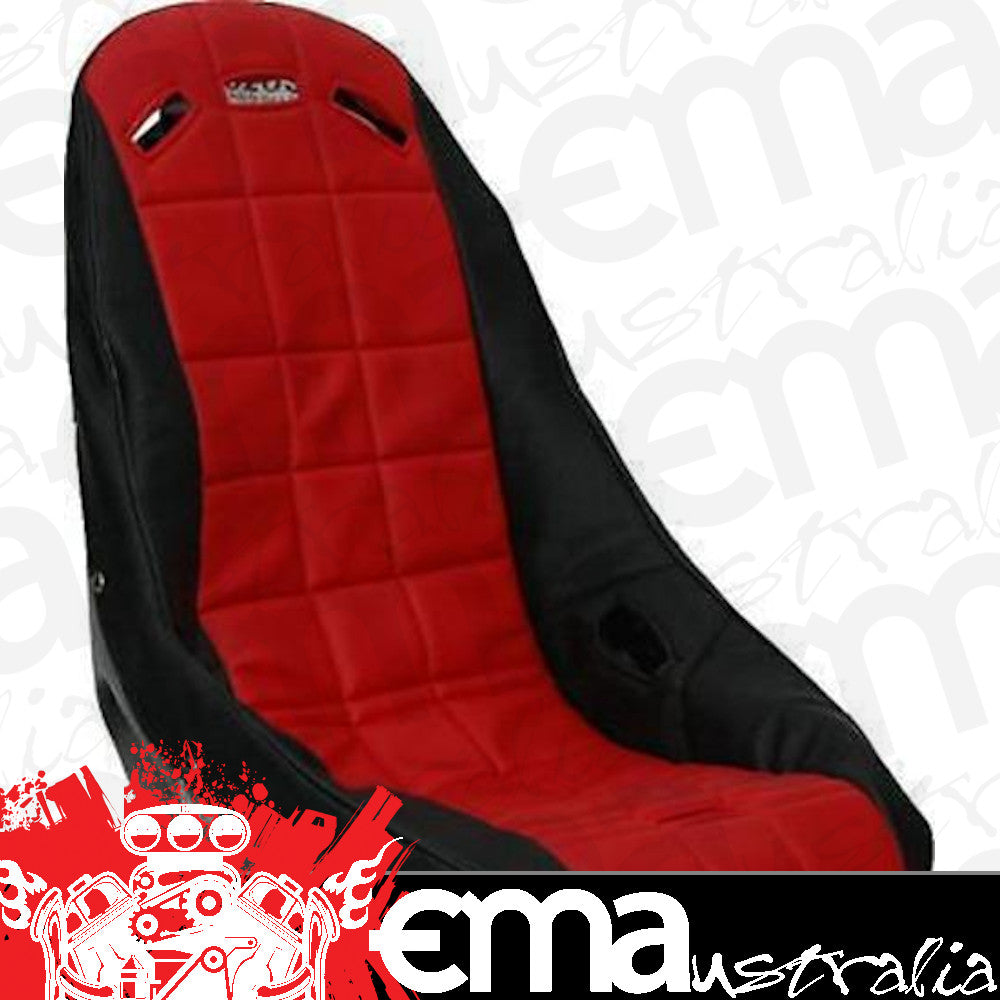 RCI RCI8021B Lo-Back Seat Cover - Red suit 8020S Poly Seat