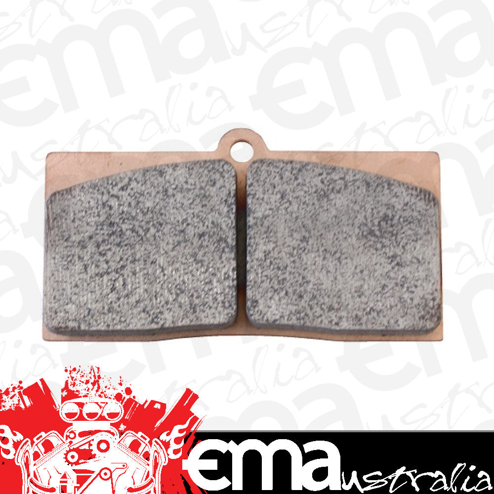 Red Devil Brakes RED-UL200PADS Full Metallic Inboard Brake Pad suit Feather Lite Lw 200 & 270 Caliper .625" Thick 4.00" Long Sold (each)