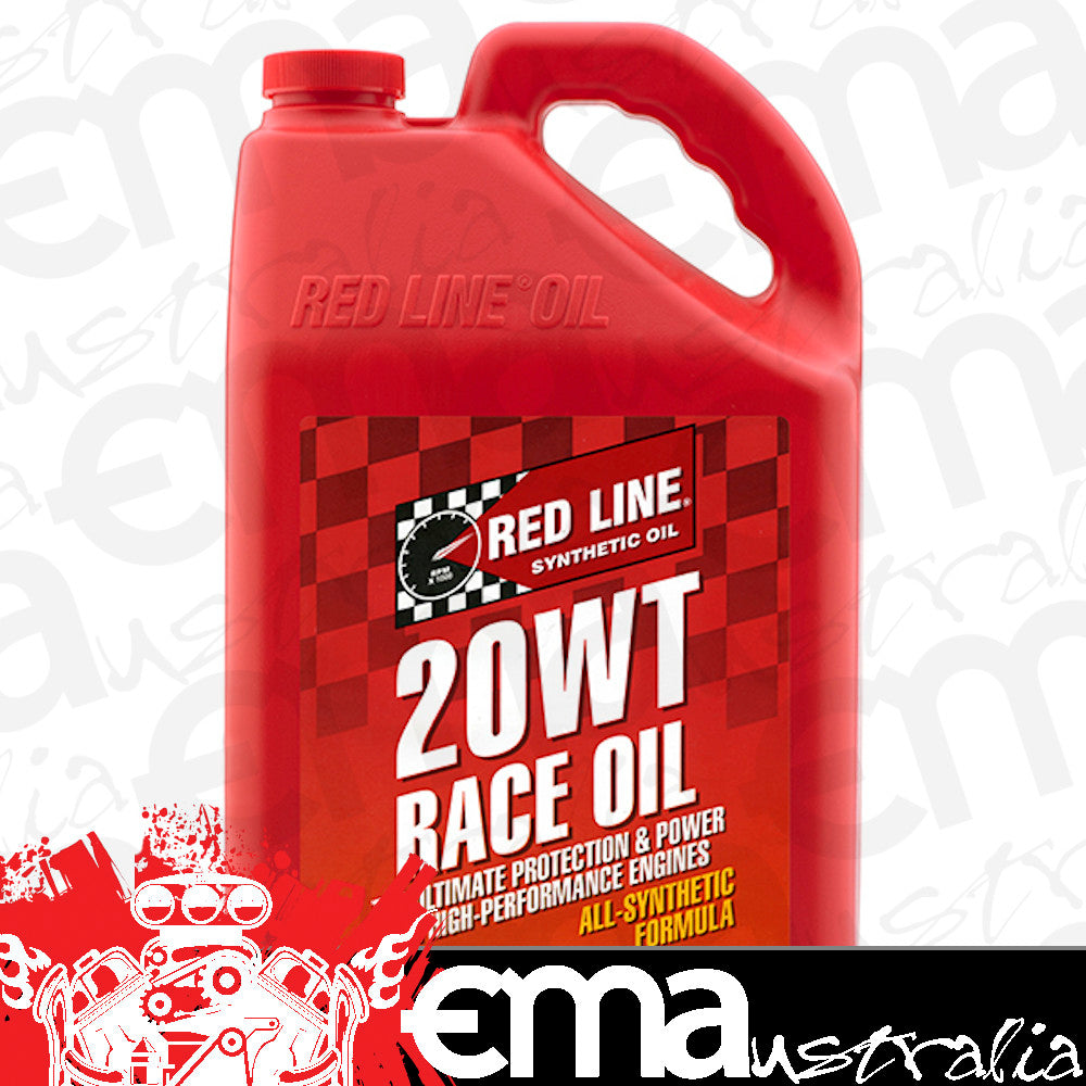Redline RED10205 20Wt Race Engine Oil 5w/20 1 Gallon Bottle 3.785 Litres