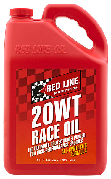 Redline RED10205 20Wt Race Engine Oil 5w/20 1 Gallon Bottle 3.785 Litres