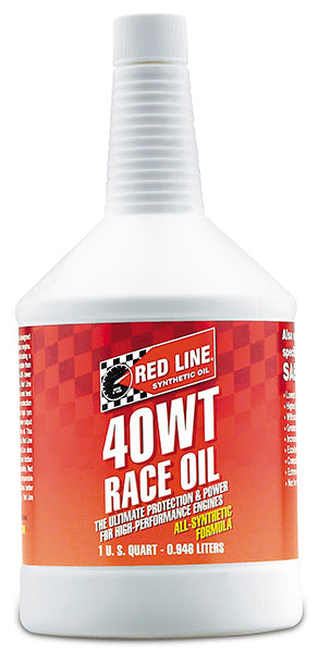 Redline RED10404 40Wt Race Engine Oil 15w/40 1 Quart Bottle 946Ml